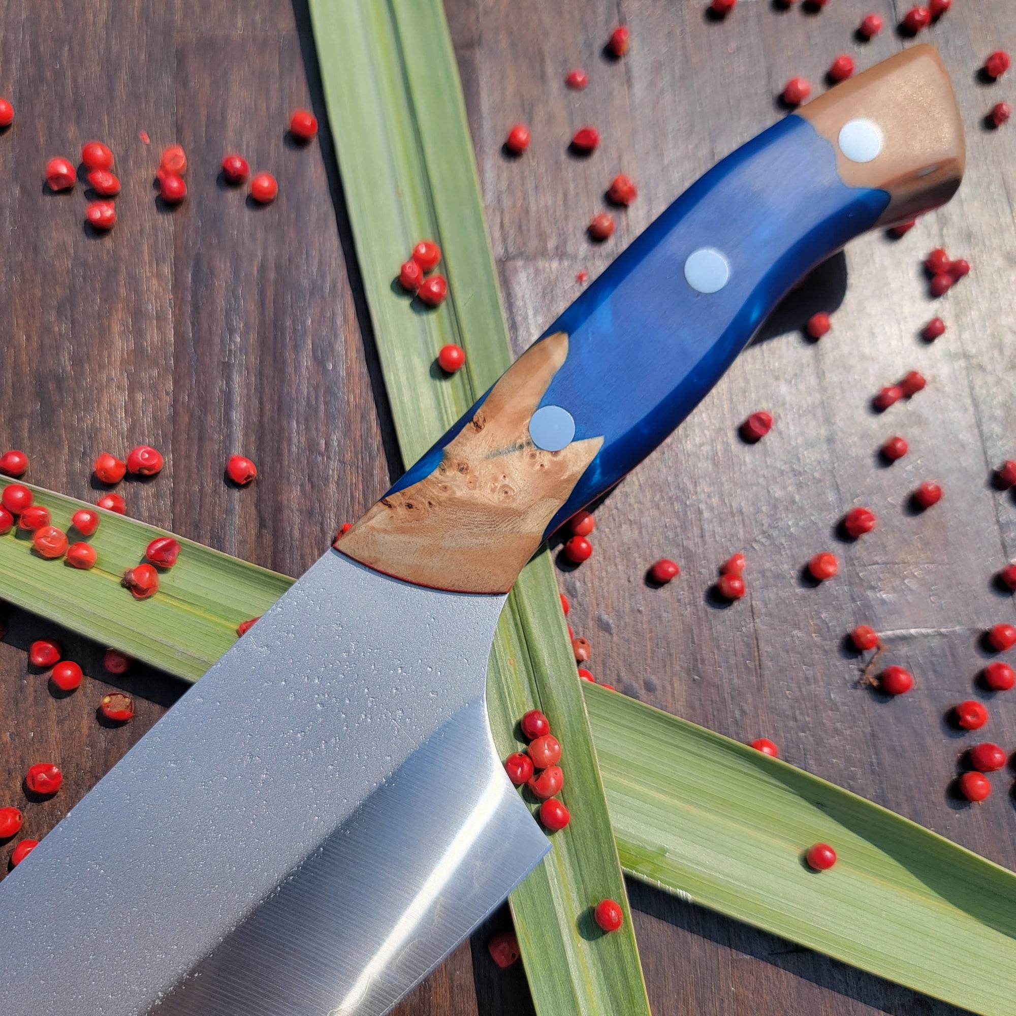 Platypus with "Ocean Blue" handle