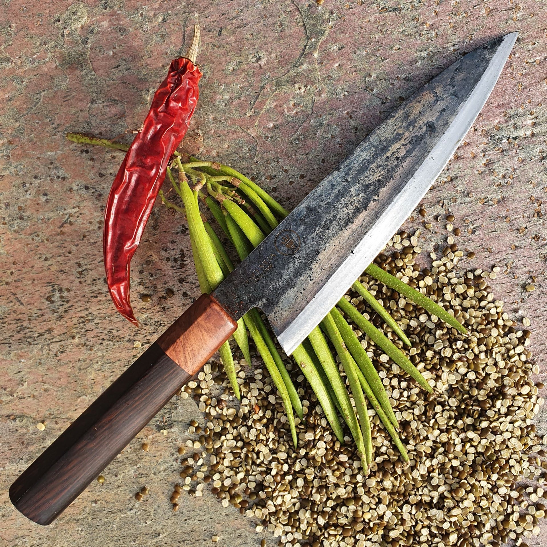 Kaiyo Cleaver Knife  High-Carbon Steel Chopping Knife