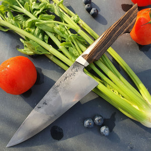 Custom Chef's Knife with Bocote Handle