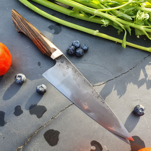 Custom Chef's Knife with Bocote Handle