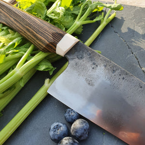 Custom Chef's Knife with Bocote Handle